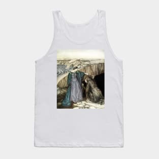 Merlin and Vivien - Arthur Rackham Tank Top